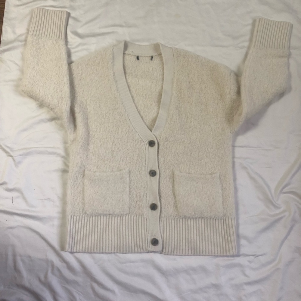 Cozy Cream Cardigan Sweater